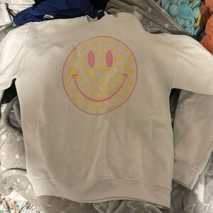 Small smiley face hoodie